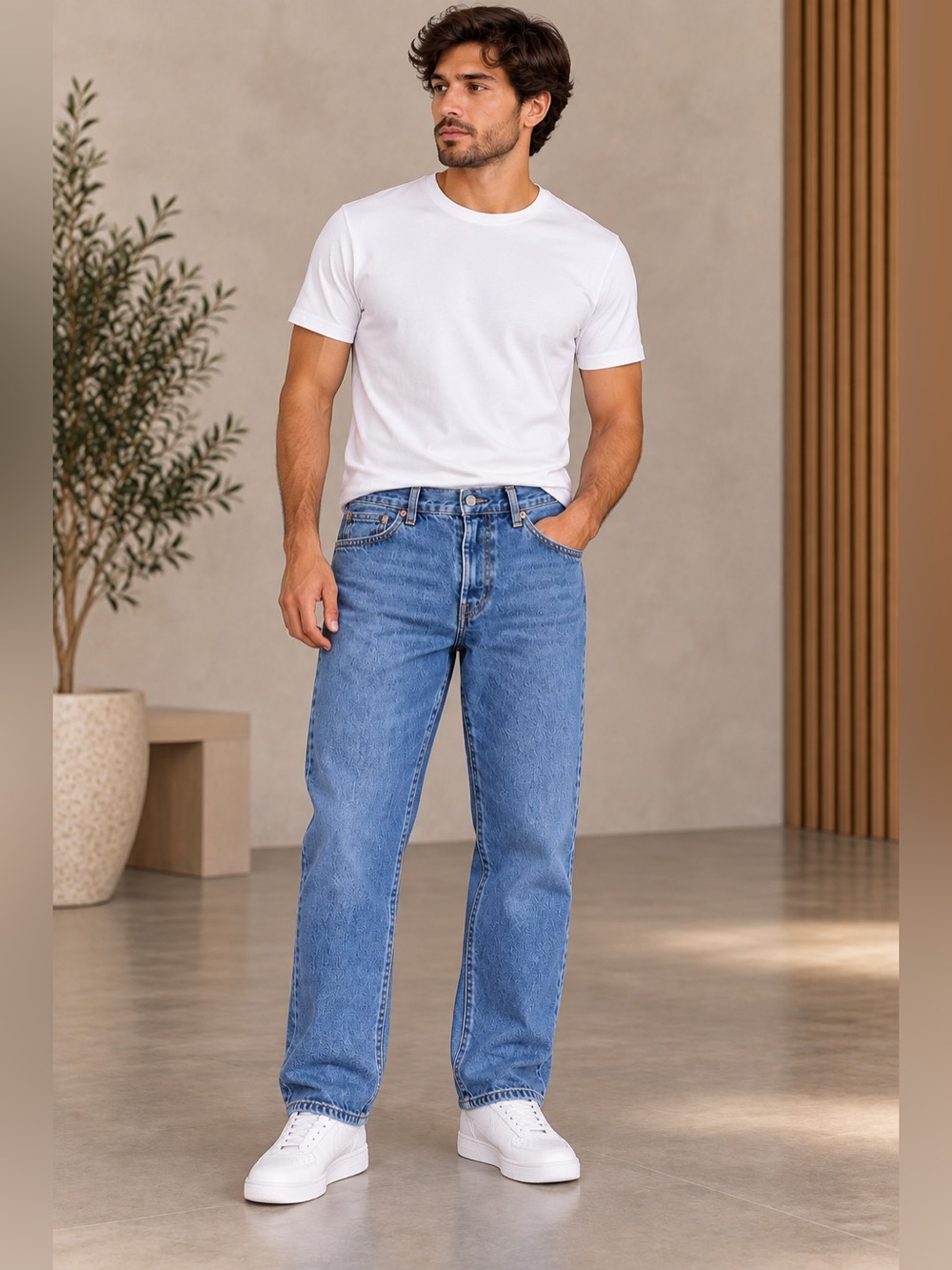 Levi's Men's Jeans W36 L32 - Classic Blue Denim